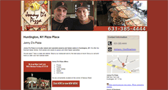 Desktop Screenshot of jonnydspizza.com